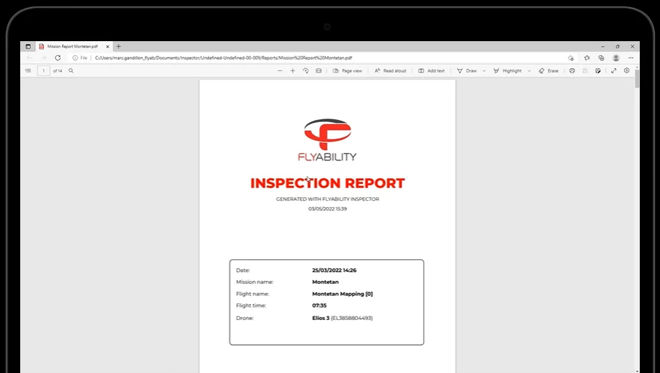 Inspector 4.0 Reporte